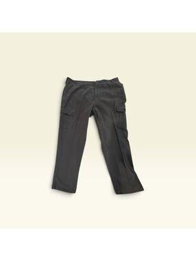 Wrangler Five Star Cargo Pants Mens 40x32 Gray Relaxed Fit Stretch Flex Workwear